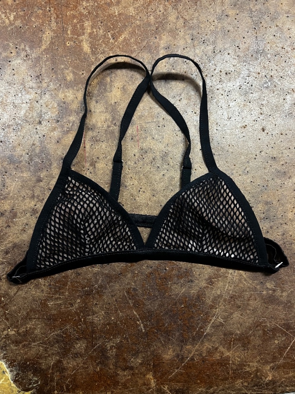 Fleur du mal fishnet soft bra
